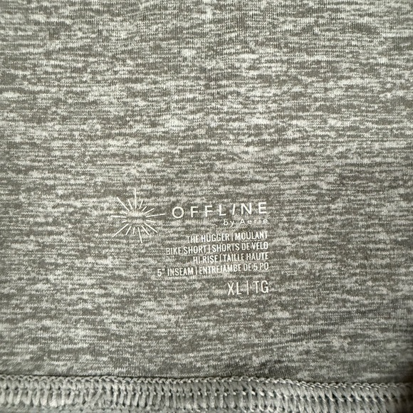 Aerie Gray Women's Shorts - Picture 3 of 4